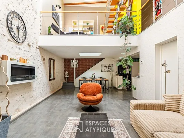 Loft rénové sur les hauteurs d'Orgeval