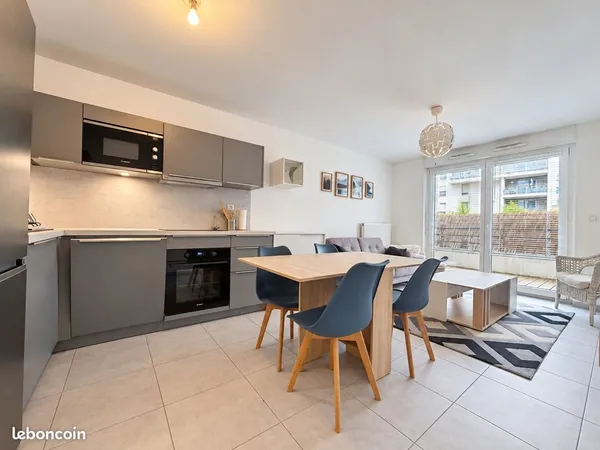 Appartement Meublé de 3 pièces 64,43 m² Strasbourg - Meinau-Rue de Livio