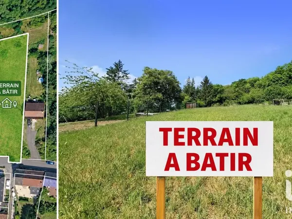 Terrain 1423 m² Montigny-Lengrain
