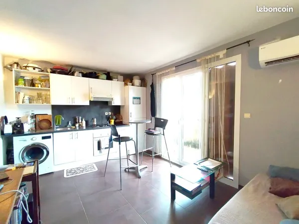 Appartement T3 avec 2 terrasses - Investissement locatif uniquement