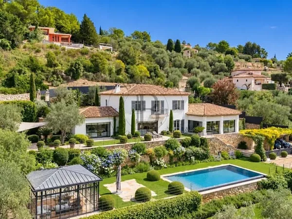 Proche Mougins - Provencale Moderne - Vue Panoramique Et Mer