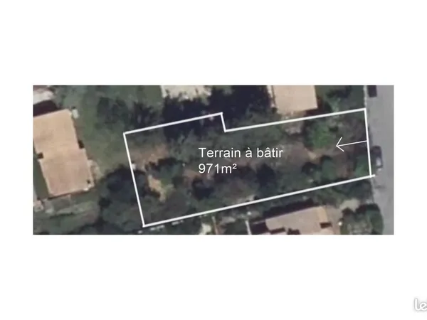 Terrain à bâtir 972 m² Allauch - DP purgée - 2 logements