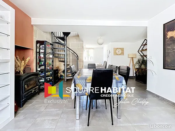 Maison de ville 3 pièces 88 m²