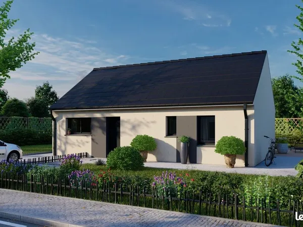 Projet de construction d'une maison 76.5 m² avec terrain à METTRAY (37)