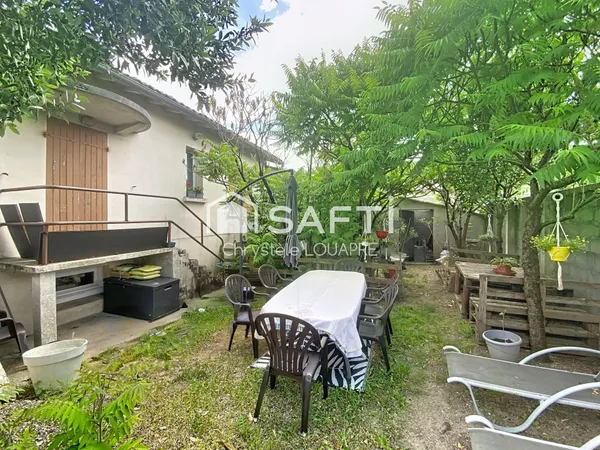Maison de ville 3 chambres, jardin, Garage