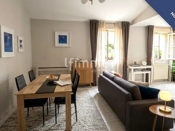 T3 de 73 m² 62 Carrez 2 ch. espace bureau, garage 22 m² + cave