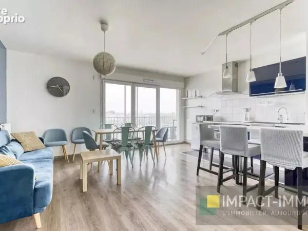 Nouveauté ! 4 pièces 3 chambres avec grande terrasse