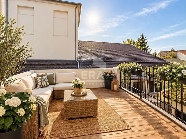 APPARTEMENT AVEC GRANDE TERRASSE PORTE DE PARIS