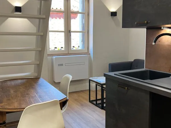 Loue Appartement T1 duplex MEUBLÉ climatisé