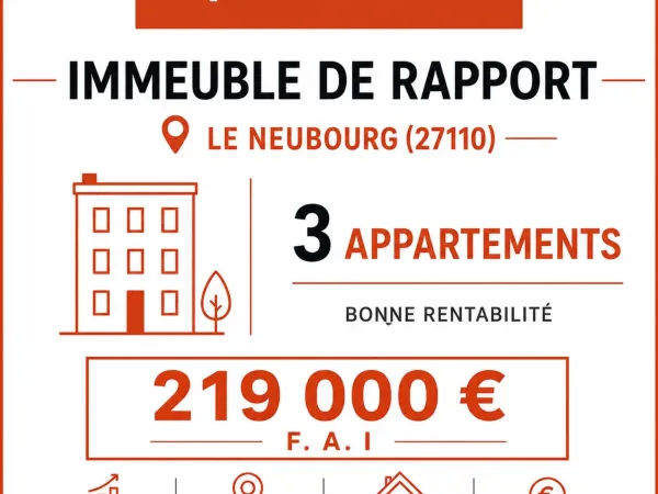 Immeuble de rapport 6 pièces 81 m²