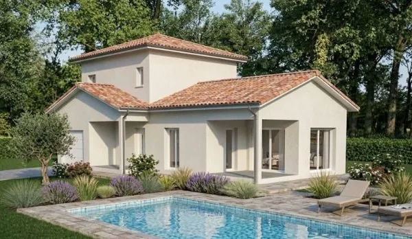 A Belin Beliet maison contemporaine de 104 m²...