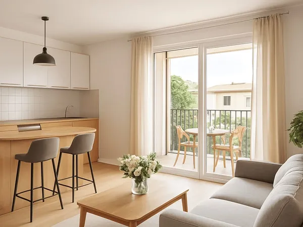 Appartement 2 pièces 51 m²
