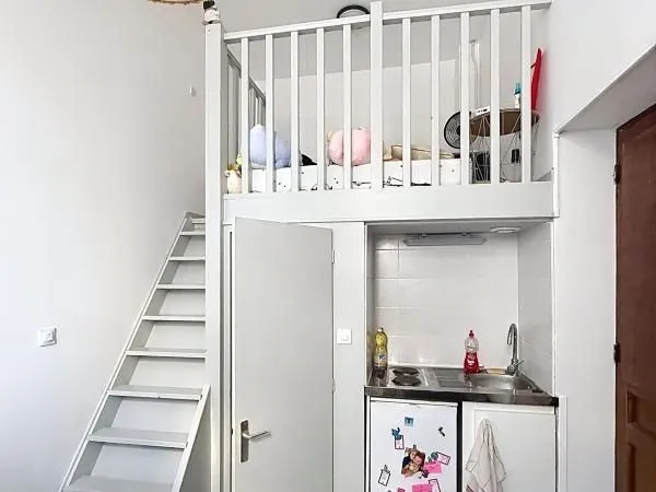 Studio 1 pièce 18 m²