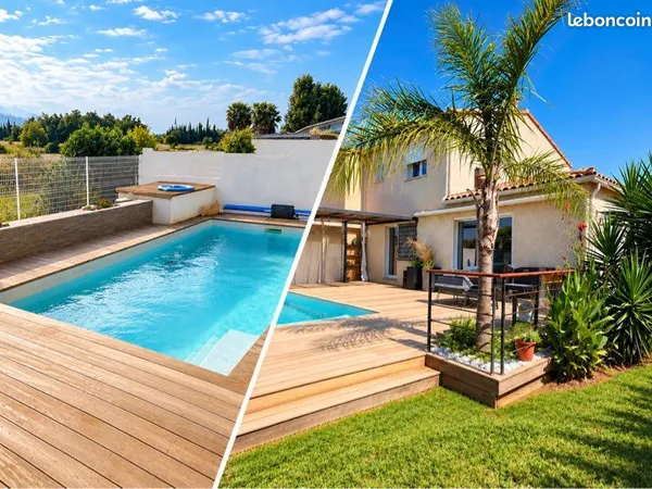 Villa avec Piscine vue Canigou