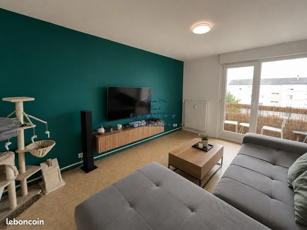 Appartement 3 pièces 60 m²
