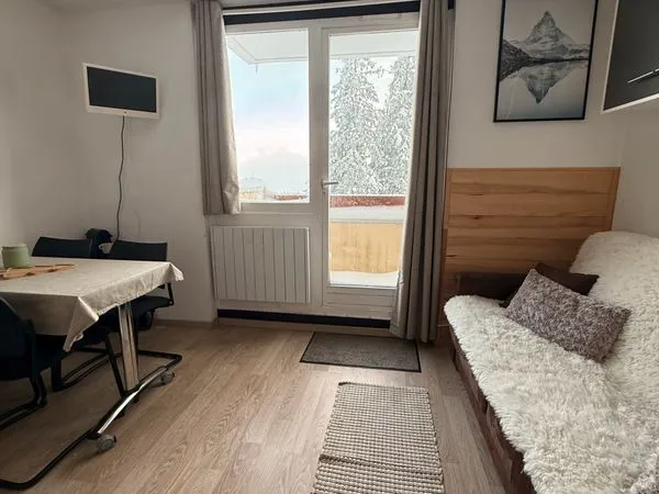 Appartement 19 m²-Départ Skis au pieds-5 couchages