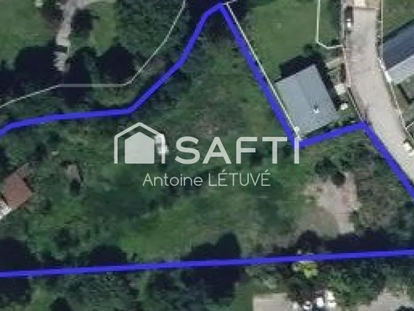 Terrain constructible 4000 m2