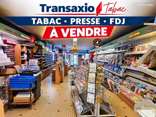 Fonds de commerce tabac 100 m²