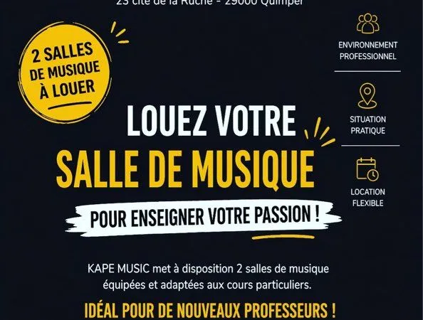 Location local de musique