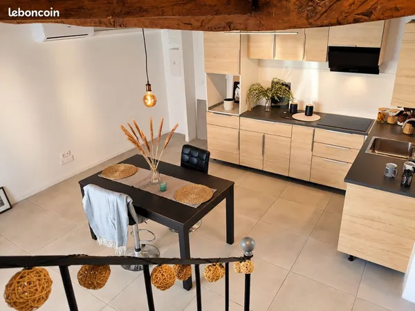 Maison de ville entièrement rénovée - 72 m² + grande cave voûtée