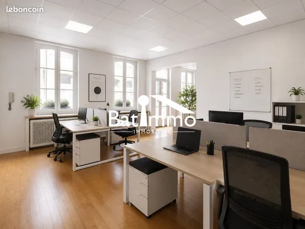 Bureaux 80 m² Metz