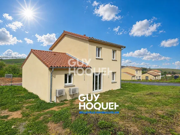 Maison / Villa 6 pièce(s) 100m2, 4 chambres, garage, terrain 500m² à Fleurie