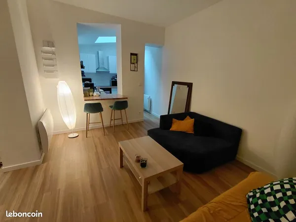 Chambre meublée avec salle de bain privative