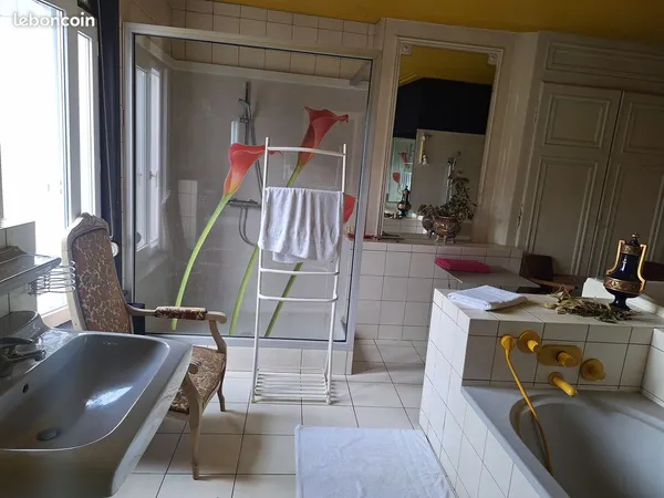 LOUE (chambre +) dans très grand appartement 200m Mairie de st Omer