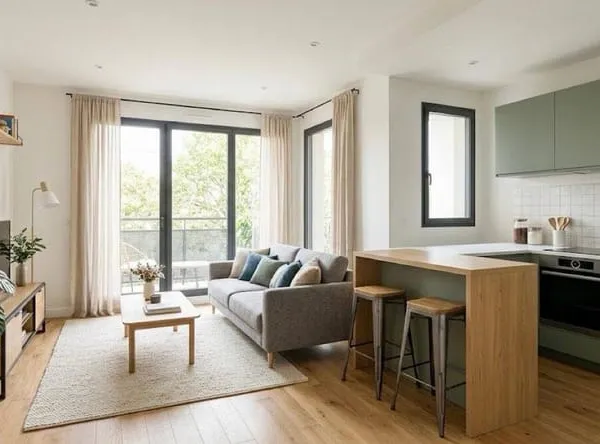 Appartement 2 pièces 45 m²