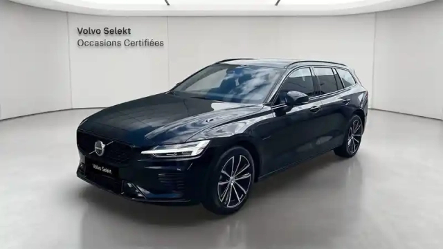 Volvo V60 t6 hybride rechargeable 253 ch + 145 ch awd geartronic 8