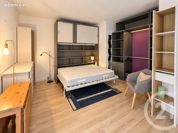Studio 1 pièce 26 m²