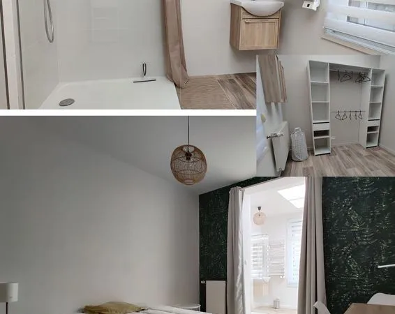 1 Chambre de 22 m² avec SDB privative dans colocation 4 chambres