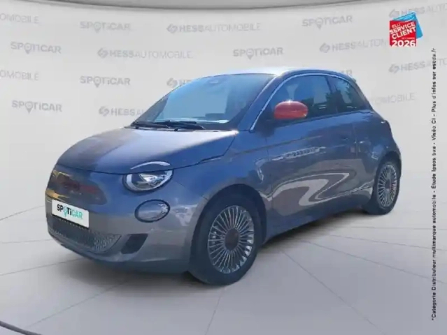 Fiat 500 e 95ch (red) my23