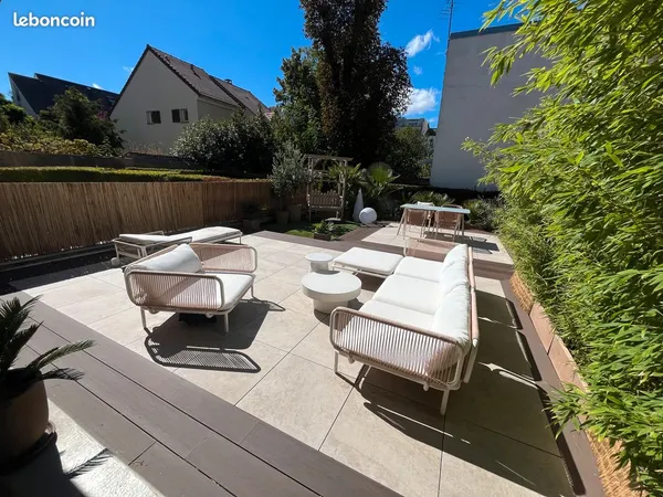 Vincennes - 3 pièces rénové 72 m² avec terrasse 70 m² sans vis-à-vis