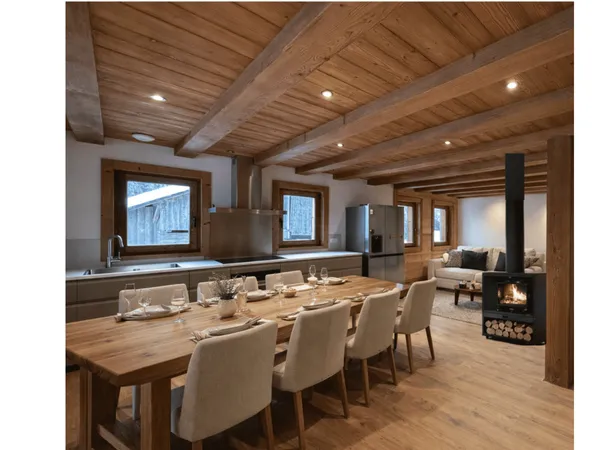 Appartement Premium B 'les Dents du midi' dans ferme authentique