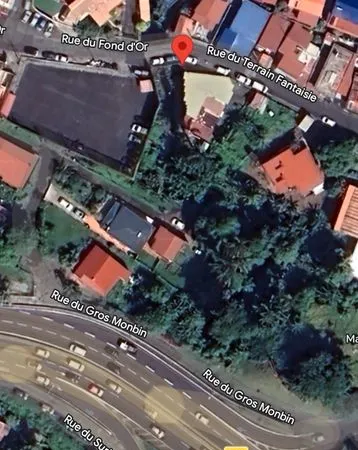 Terrain constructible 400m2- fort de France