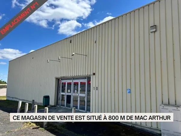 Local commercial 1000 m²