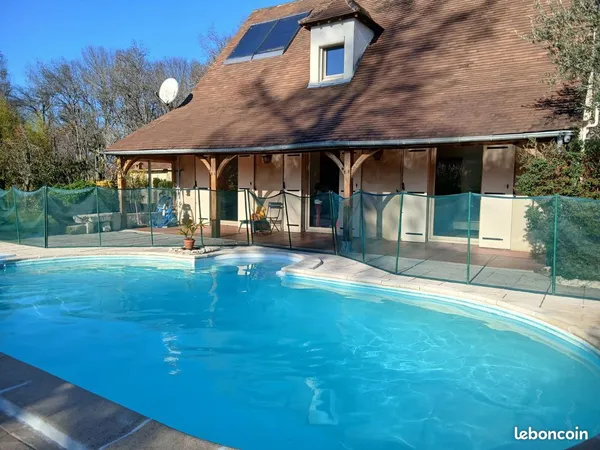 Maison de charme avec parc arboré et piscine - Tranquillité absolue, aucun vis à vis