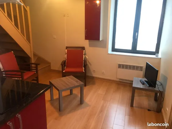 Loue 2 pièces meublé