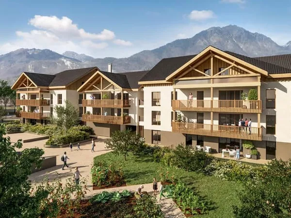 Appartement 4 pièces neuf à vendre à Gilly sur Isère - Dernier étage avec terrasses