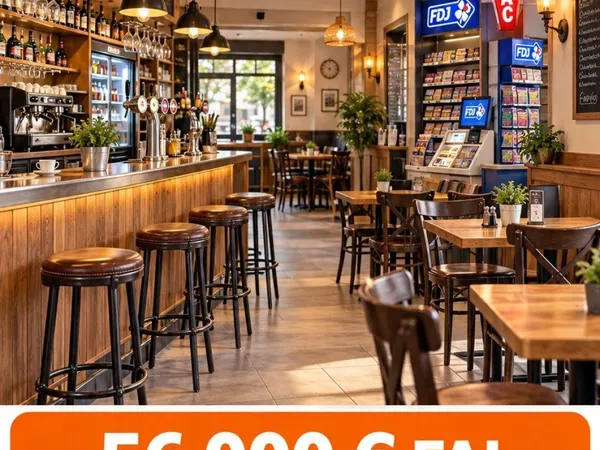 Fonds de commerce bar / restauration / tabac / FDJ