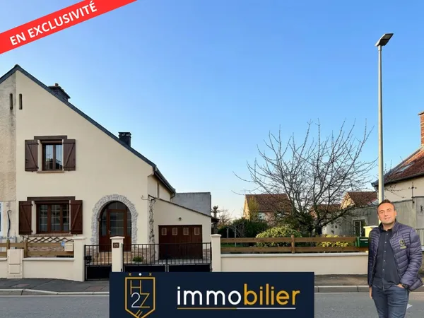 Maison semi-mitoyenne avec autonomie de plain-pied