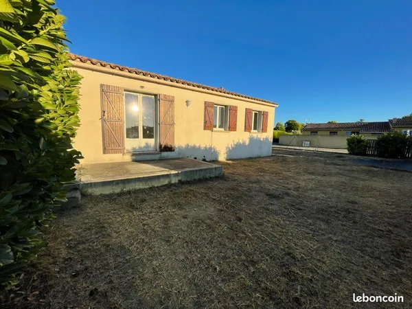 Maison individuelle 75 m² - 3 chambres - jardin - garage - climatisation