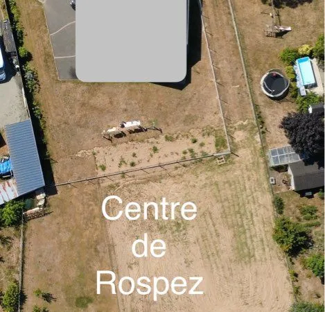 Centre de Rospez terrain de 1119 m2