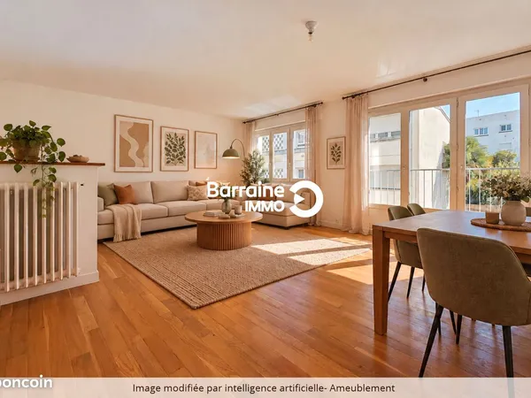 Appartement 2 pièces 62 m²