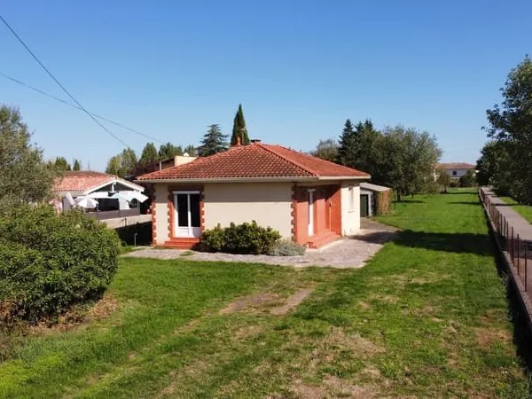 Maison T3 plain-pied avec grand jardin - Centre La Salvetat