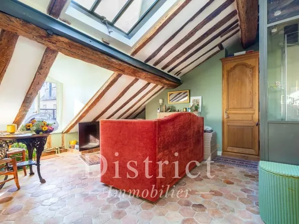 Ile Saint Louis - Studio plein de charme en parfait état