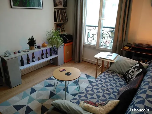 2 pièces lumineux Montmartre