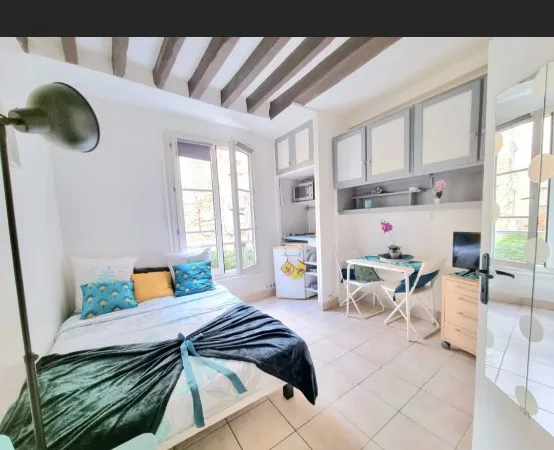 Loue studio 14m² Paris 5ème - Rue Mouffetard
