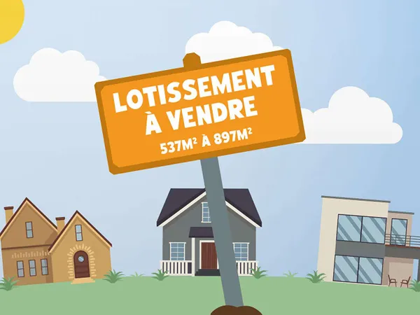 Terrain 537 m²